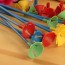 OLAF - Balloon Accessories Holder Sticks With Colors Cup Party Supplies Decoration