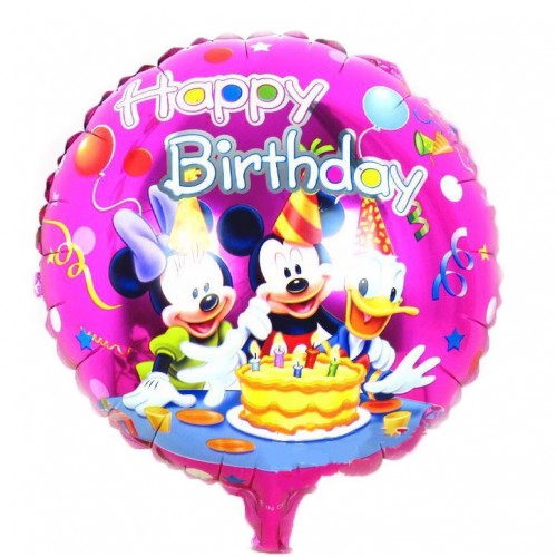 OURLOVE - 18 Inch Mickey Foil Balloons For Party Supplies Birthday Cartoon Animation