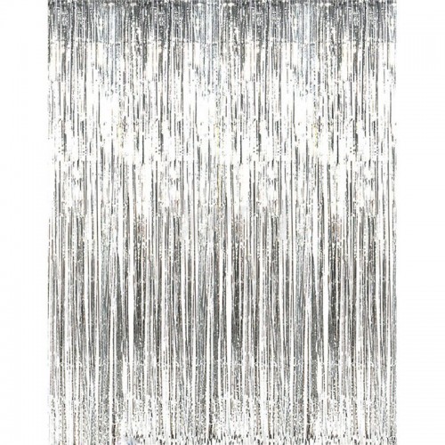 KDEAM - Metallic Fringe Curtain Party Foil Tinsel Room Decor Door B