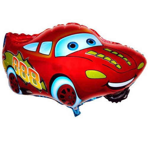 SHINE - Red Color Car Foil Balloon Helium Cartoon Car Wedding Or Birthday Decoration Toy