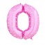 OURLOVE - 0 To 9 40 Inch Pink Digital Aluminum Film Wedding Party Decoration Dressed Foil Balloons