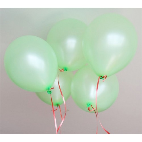 OURLOVE - Plain Latex Balloons Wedding Birthday Party Decorations Children Toy Green