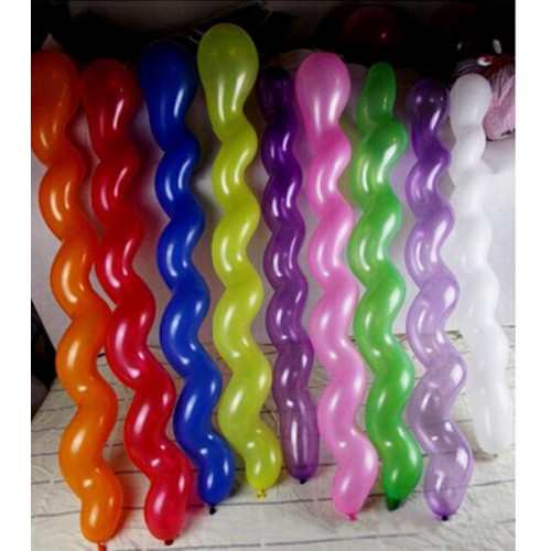 SHINE - Rubber Helium Spiral Latex Balloons Wedding Birthday Party Decoration Ballons