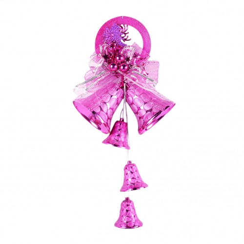 OEM - Christmas Decoration Pendant Bells Pink