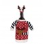 OEM - Christmas Decoration Supplies Red Wine Bottle Cover Wool Material Bags Home Party