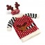 OEM - Christmas Decoration Supplies Red Wine Bottle Cover Wool Material Bags Home Party