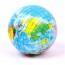 CRYSTAL - World Atlas Geography Map Earth Globe Stress Relief Bouncy Foam Ball Kids Toy