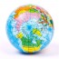 CRYSTAL - World Atlas Geography Map Earth Globe Stress Relief Bouncy Foam Ball Kids Toy