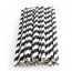 DODO - Drinking Paper Straws Black And White Easter Decoration Mariage Happy Birthday Decoration