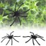 LX - Halloween Decoration Festival Supplies Plastic Black Spider Funning Joking Toys