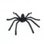 LX - Halloween Decoration Festival Supplies Plastic Black Spider Funning Joking Toys