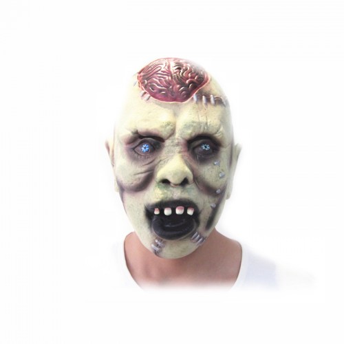 OEM - Halloween Mask Terrorist Masquerade Vendetta Party Big Mouth With No Hair