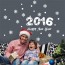 OEM - 2016 Happy New Year Snowflake Christmas Decoration Window Glass Wall Sticker