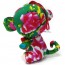 OEM - Green Cloth Toys Red Bow Tie Chinese Mascot Monkey Toys For New Year Gifts