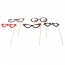 OEM - 33Pcs Booth Props On A Stick Valentine'S Party