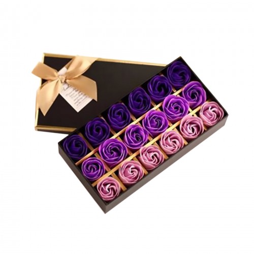 DODO - Rose Shaped Soap Valentine's Day Gift Purple