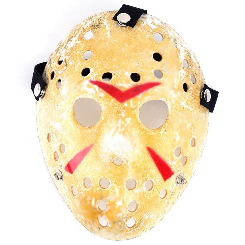 OEM - Gold Party Masks Delicated Jason Voorhees Freddy Hockey Festival Halloween Masquerade