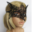 OEM - Hot Sale 1 Pc Sexy Black Cutout Lace Mask Halloween Masquerade Sexy Lady Fox Mask