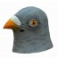 OEM - Pigeon Mask Creepy Halloween Animal Costume Theater Prop Novelty Latex Rubber Party