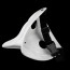 OEM - Resin White Cosplay Plague Doctor Beak Mask Costume Party-Halloween Carnival