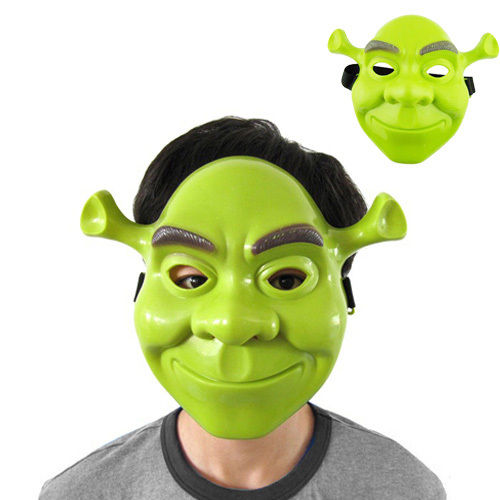 OEM - Shrek Cartoon Mask Anime Halloween Masquerade Party Face Children Funny Toy