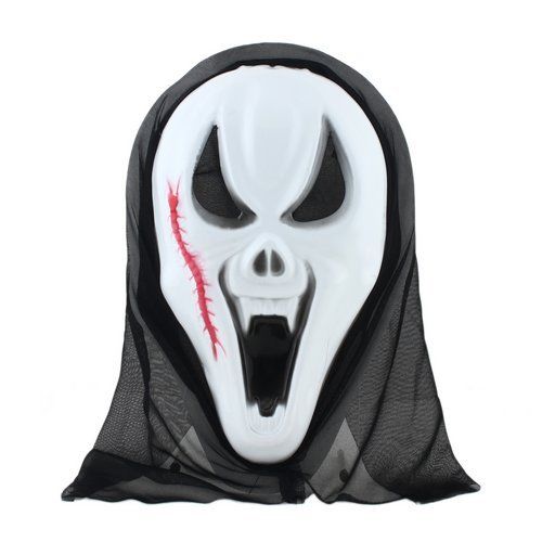 OEM - Skeleton Scream Face Halloween Mask Carnival For Masquerade Party Decoration Get Angry