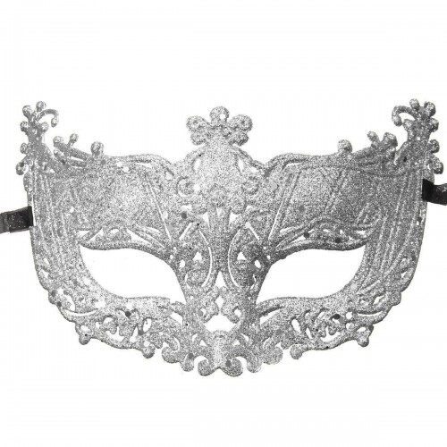 MABOOBIE - Venetian Women Mask Masquerade Party Silver