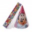 OEM - 6 Pcs Minnie Mouse Cartoon Pattern Birthday Paper Hat Kids Party Supplies