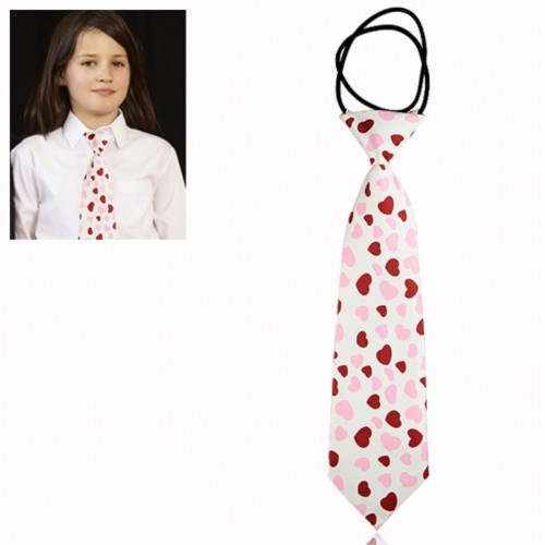 KDEAM - 10 Styles Kids  Wedding Party Elastic Tie Necktie D