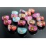 KDEAM - 30 kids party anna elsa resin Rings Jewelry lots wholesale