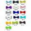 KDEAM - 31 colors boys Solid Groom Wedding Party satin bow tie A