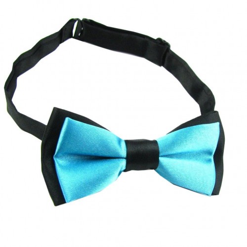 KDEAM - 31 colors boys Solid Groom Wedding Party satin bow tie G