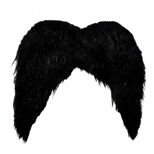 WICKED - Black Mexican Bandit Tache Self Adhesive Fancy Dress Accessory