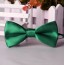 KDEAM - Boys Solid Bowtie Pre Wedding Party satin bow tie Red