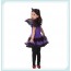 MABOOBIE - Girl Children Dance Costumes For Kids Purple Bat Halloween Christmas Fancy Dress