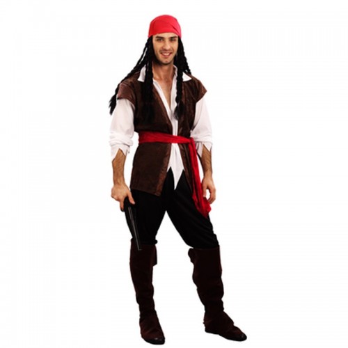 MABOOBIE - Pirate Halloween Party Outfit Men Fancy Dress Costume