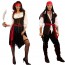 MABOOBIE - Pirate Halloween Party Outfit Womens Fancy Dress Costume