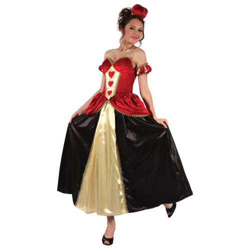 24E - Ladies Queen of Hearts Alice In Wonderland Fancy Dress