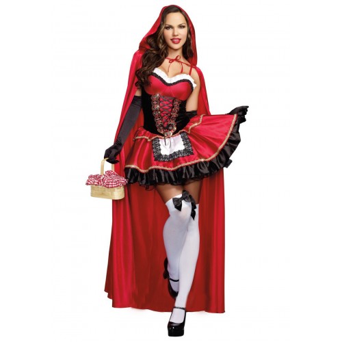 MABOOBIE - Red Riding Hood Costume Fancy Hallowen Dressing Up Fantasia Feminina Christmas Costumes