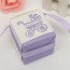 VAKIND - 10 Pcs Party Gift Laser Cut Baby Shower Candy Ribbon Boxes Purple