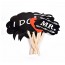 OEM - 11 Pcs Mr Mrs Diy On A Stick Wedding Decoration Party