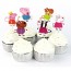 OEM - 48 Pcs Pink Pig Cup Topper Funny Cupcake Topper Kid Birthday Party Decoration