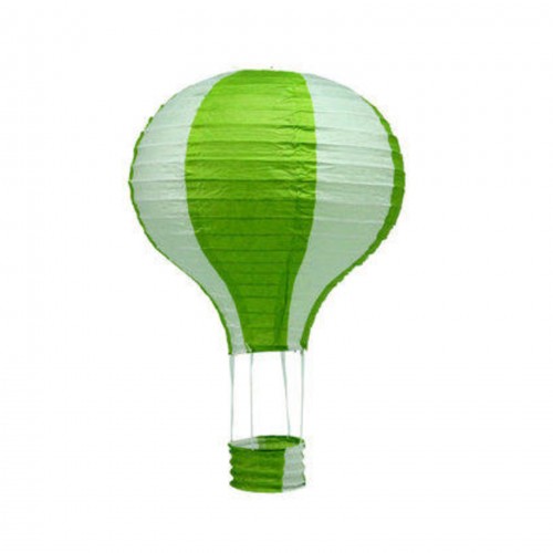 LX - Hanging Hot Air Balloon Paper Lantern Party Decorations Green