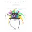 OEM - Happy Birthday Headband Celebration Colorful Feather Child Adult Hat Shape 60