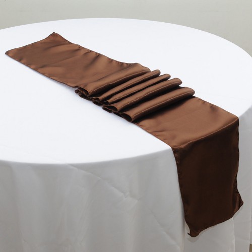 KDEAM - Satin Table Runner Wedding Venue Decorations Party C