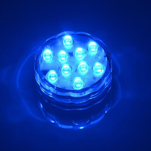 greatorleansus - Submersible 10 LED RGB Party Vase Light Remote Control Lamp C