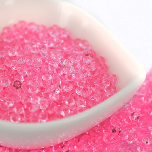 AURELIA - Wedding Decoration Crystals Diamond Table Confetti Party Supplies Pink