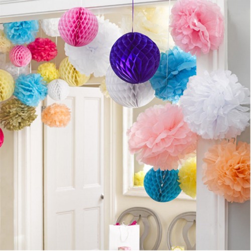 AURELIA - \Wedding Party  Birthday Tissue Paper Pom Poms Flower Balls Décor