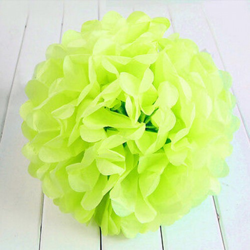 AURELIA - \Wedding Party  Birthday Tissue Paper Pom Poms Flower Balls Décor Green