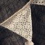 OEM - Lace Fabric Banners Personality Wedding Bunting Decor Vintage Party Birthday